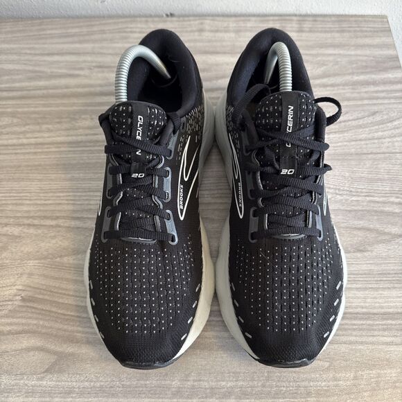 Brooks Womens Glycerin 20 1203691B059 Black Running Shoes Sneakers Size 10.5 B - Picture 4 of 11